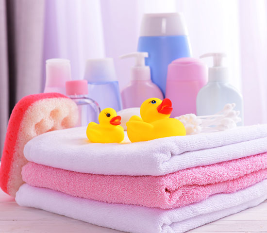 Baby foods & products as needed