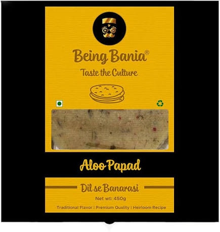 Being Bania Handmade And Sundried Potato Papad