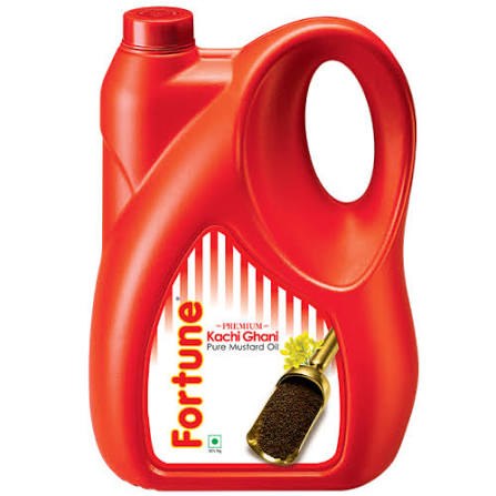 Fortune Premium Kachi Ghani Pure Mustard Oil (Pack 2)