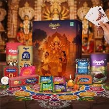 Happilo Navratri Puja Gift Box 14 Inclusions Gift Hamper