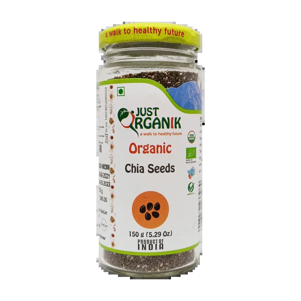 Just Organik Organic Chia Seeds