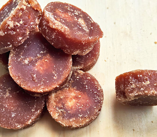 Karupatti or Palm jaggery