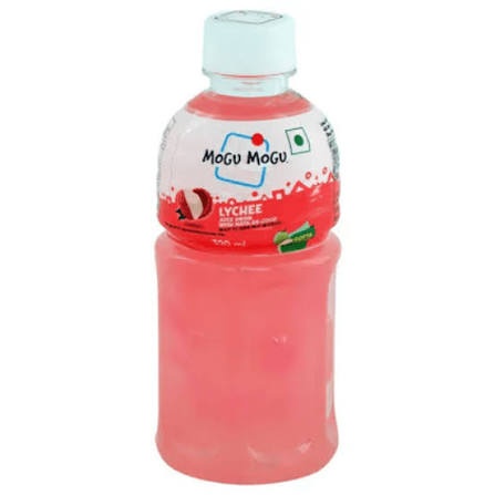 Mogu Mogu Lychee Fruit Drink With Nata De Coco