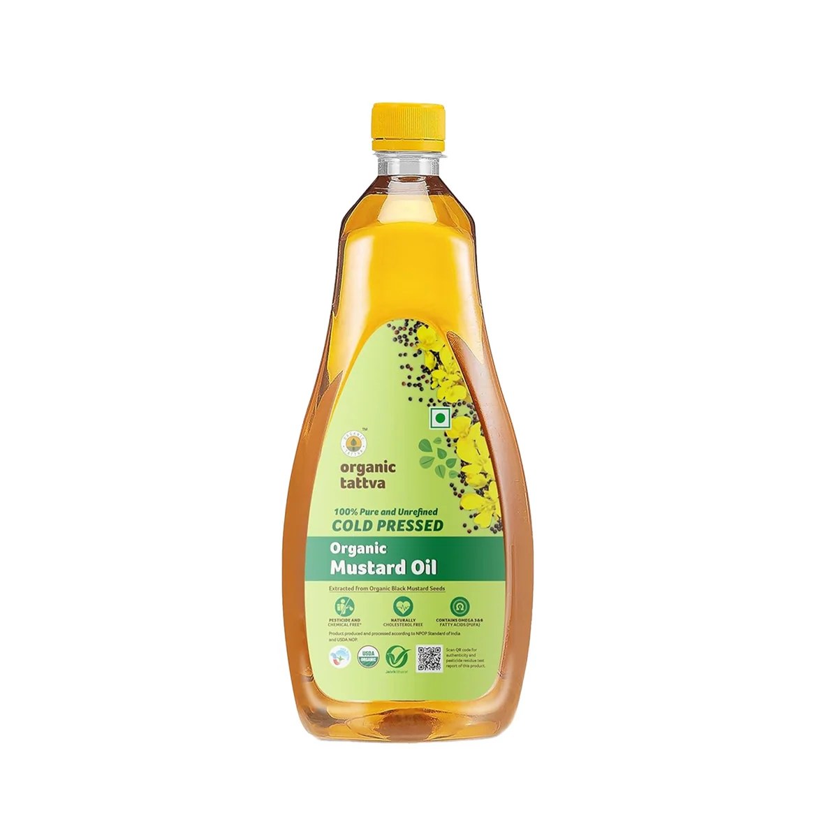 Organic Tattva Organic Cold Pressed Mustard Oil