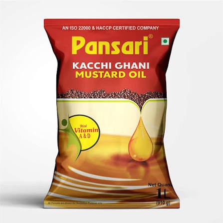 Pansari Kacchi Ghani Mustard Oil