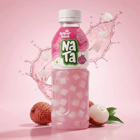 Paper Boat Nata De Coco Lychee Juice