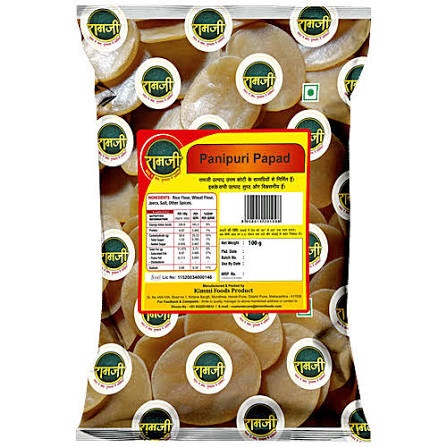 Ramji Pani Puri Papad