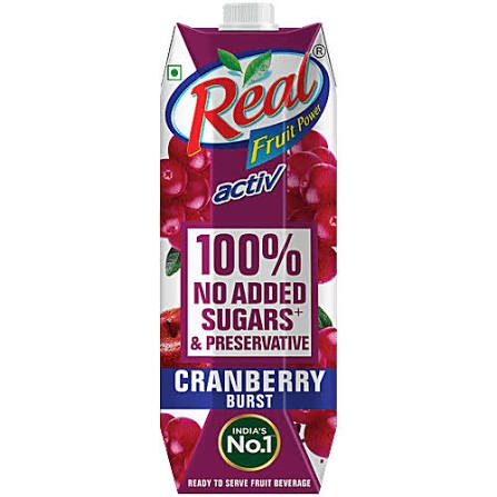 Real Activ Cranberry Juice