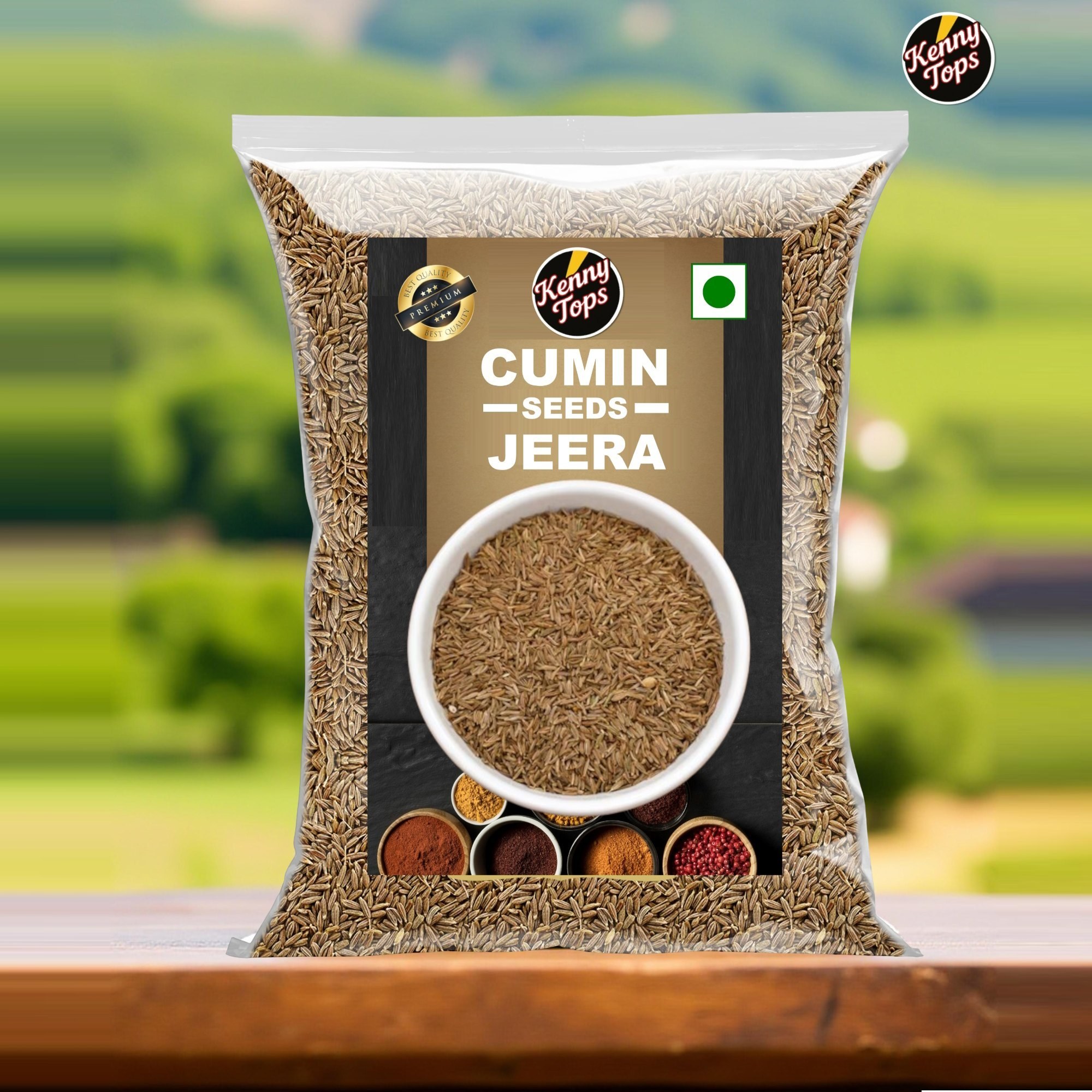 Whole Farm Premium Cumin Seeds (Jeera)