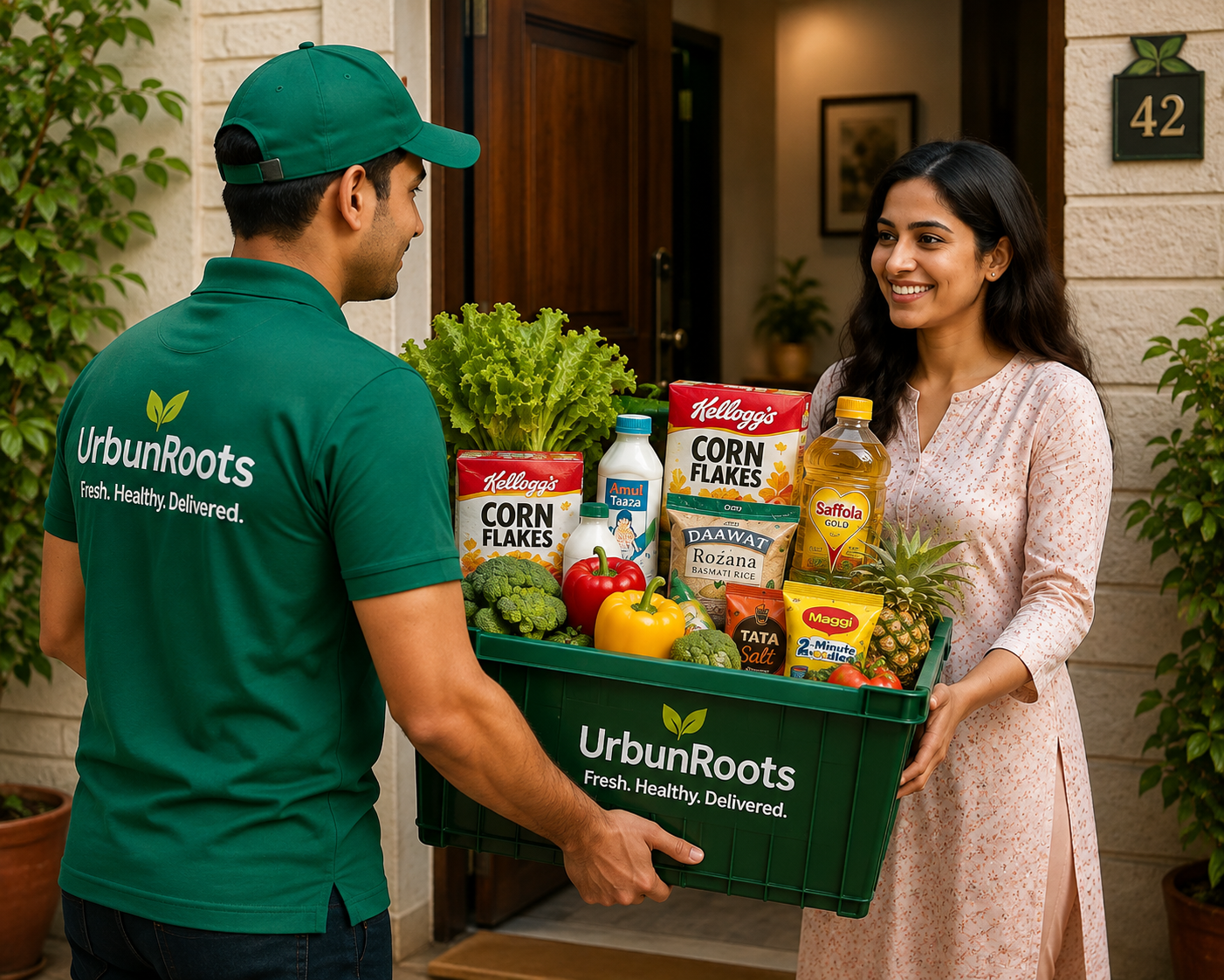 UrbunRoots grocery shopping